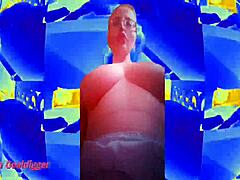 she's got you hooked on her perfect look with those glasses and nipple play instructions