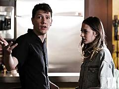 his 100th foster sees petite kyler quinn getting punished by rion king in taboo blowjob