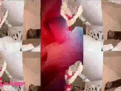 she's got you hooked on her perfect look with those glasses and nipple play instructions