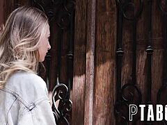 his 100th foster sees petite kyler quinn getting punished by rion king in taboo blowjob