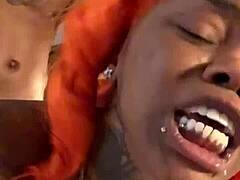 Casual-Narrative ebony amateur bends over for big cock missionary pounding in hotel room. Wet pussy creampie follows rough hardcore sex.