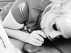 met this hot chick on a dating app for blowjob and cum in mouth fun