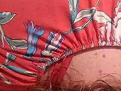 Amateur blowjob leads to doggy style fuck with cum in mouth in the bush. Bbw big tits chubby wife girlfriend enjoys outdoor public sex as cute hairy slut.