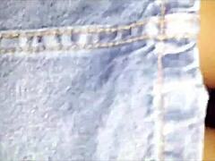 the young girl next door rides her neighbor's cock wildly. her tight hairy pussy gets filled with a juicy creampie after intense fucking.