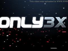 Only3x Presents Stacey Saran in Titty Fuck Tattooes Piercings Scene Trailer!