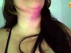 Colombian Babe Shows Off Big Ass And Tits On Webcam