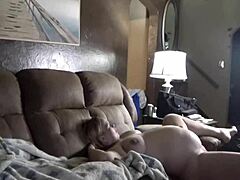 Old preggo wife takes that creampie deep.