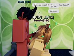 Creamy Anal Sex Scene Featuring Blowjob And Assfucking In Roblox Condo Environment