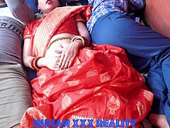 I feel so turned on as indian step mom with step son and step dad in desi fuck roleplay