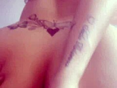 Quick hot fuck with my boyfriend spreading my big pussy lips wide