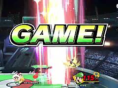 green plumber takes on innocent twins in wild game?