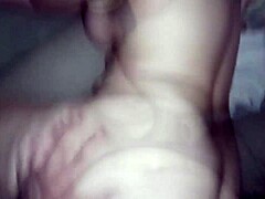 My chubby Brazilian sister-in-law couldn't resist giving me a nighttime handjob in homemade doggystyle with her big ass.