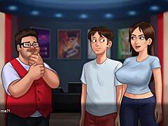 Detailed Scenes from Summertime Saga Game Featuring Jenny's Route in Tech Update Version Part 5