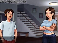 Detailed Scenes from Summertime Saga Game Featuring Jenny's Route in Tech Update Version Part 5