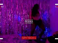 Stripper Maxine X stripped down and got her big tits and wet pussy dicked rough. She squirted and swallowed cum.