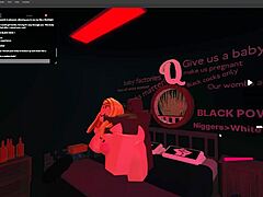 in a casual quickie scene, the blonde bitch took rough action from that big black monster cock, bending over eagerly.