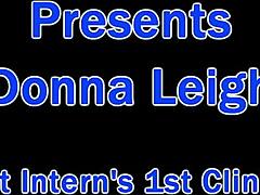 Dr Tampa Conducts Student Intern's First Clinical Exam On Donna Leigh