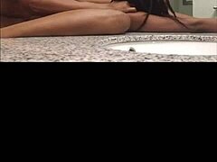 Ebony Babymama Bent Over for Homemade Doggystyle with Big Black Cock!