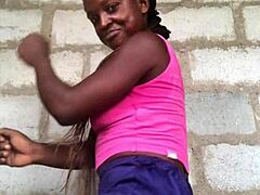 Watch this crazybitch dildo fuck her pussy and asshole!