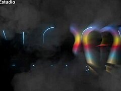 Voluptuous Brazilian Juliana Alves gets oiled up for anal fucking and footjob with Dodo Pitbuls cock in missionary riding.