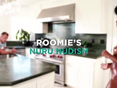 hey roomie, let's do that nuru massage routine with van wylde and nicole kitt