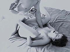 Security Video Shows Curly Latina Mommy With Natural Tits Getting Fucked By Uncle When Mom Is Away