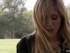 Intriguing Tasha Reign Teases And Pleasures Her Tight Anus In Lingerie With Big Clit And Pussy Lips Close-Up