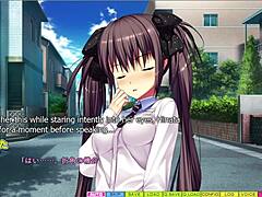 Tenioha 2 - hinata route part 2 - getting my dick wet with a small cutie