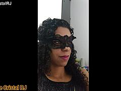 Brazilian Brunette Wife Naughty Exhibitionist Flashing Wet Pussy