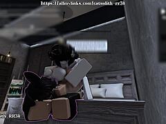 even after finishing she kept going for more in that bent over session 😈