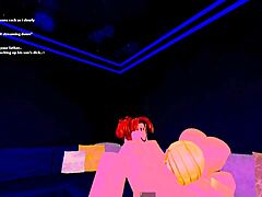 继母趁爸玩Roblox给继子吸大屌