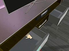 Experienced femdom plays girlfriend role in immersive VR doggystyle session