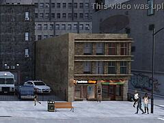 oh god this stranger in the elevator just wrecked my asshole with his huge cock and made me squirt everywhere in this 3d hentai game