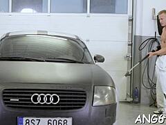 Hotty charms stud with nasty lovestick riding for hardcore orgasm