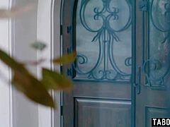 Military wife Valentina Nappi gets satisfied by hot lesbian mistress using strapon and fingering.