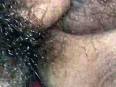 Exploring the intimate close-up of my aunt's mature vagina