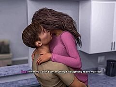 Masturbating hard and cumming over stepmoms new big fake tits in bimbo dream 04