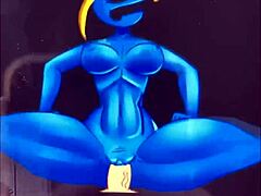 internet cowgirl riding in cute cowgirl position