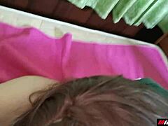 Thai Student Slut Creampied by Monster Cock