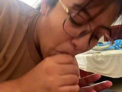 Ma�anero with my cu�ada hints at amateur Latina fun in the morning