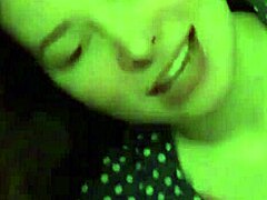 Our very first porn home video with cute babe embarrassment