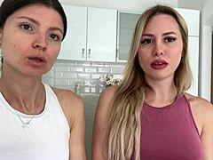 Oh wow Gina Gerson and Maya Rose dive into emotional intelligence talk with sexy blonde vibes 😏
