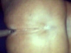 Granny Commands Cumshot On Her Pussy From Big Black Cock In Homemade Fuck