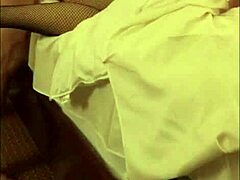 cuckolding wife fucking hard in homemade sex right in front of her old husband