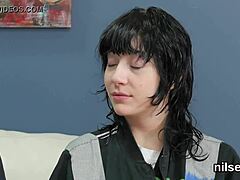 Naughty cutie dragged to butthole asylum for brutal painful therapy!