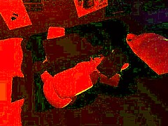 The intense rough sex session featured a massive BBC monster cock pounding relentlessly.