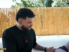 That naughty Carioca girl gives it good in the forbidden house with Rebeca Villar and Erick Frei at Favela Vibes.