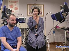 Dr tampa performs tampa university entrance physical on rebel wyatt with pov orgasm exploration