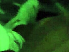 oh yeah, my slutty blonde wife with big tits gives footjob to make me cum