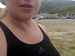 Hey, check out this blonde taking on a massive black cock in wild interracial action 🍑🔥